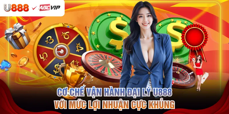 Cơ chế vận hành đại lý U888 với mức lợi nhuận cực khủng