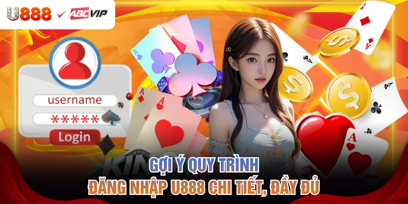 Gợi ý quy trình đăng nhập U888 chi tiết, đầy đủ