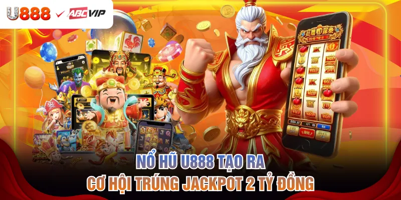Nổ hũ U888 tạo ra cơ hội trúng jackpot 2 tỷ đồng